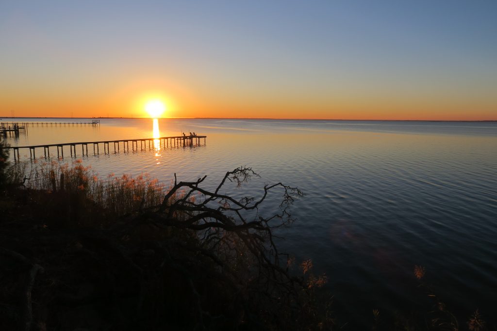 Sunset Over Apalachicola Bay By Doug Alderson 1024x683 